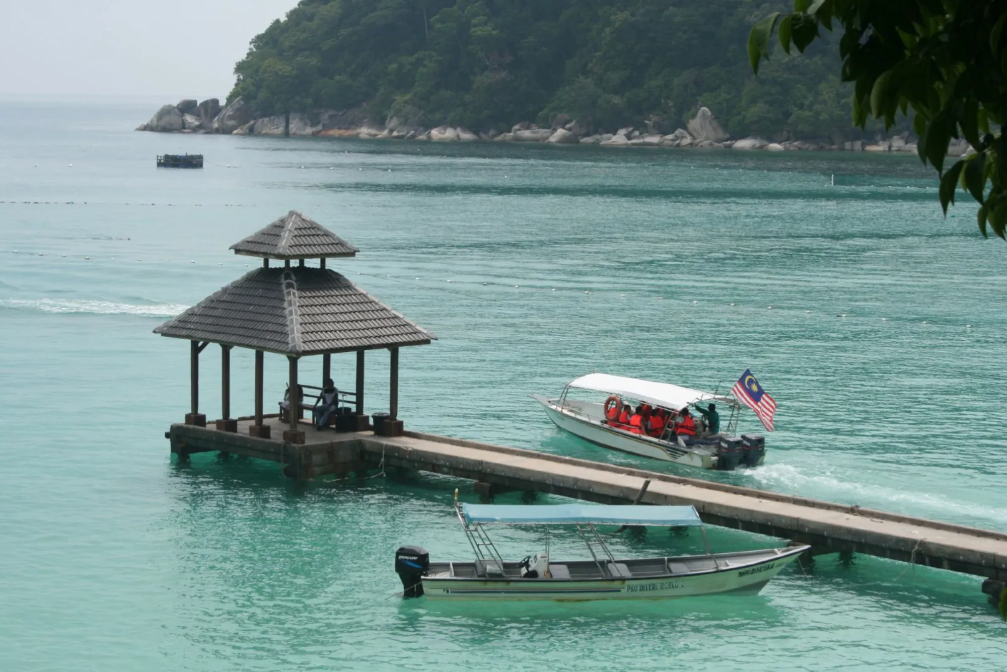 travel time of ferry to jetty to perhentian islands