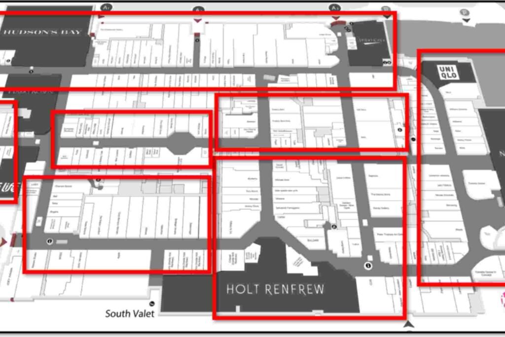Canada Spotlight: Yorkdale Shopping Map And Top Stores