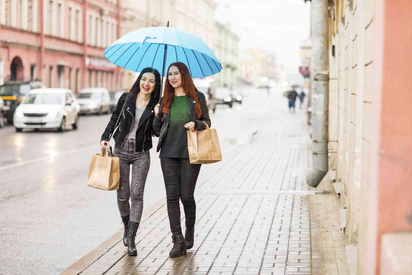 Rainy-Day Shopping Routes