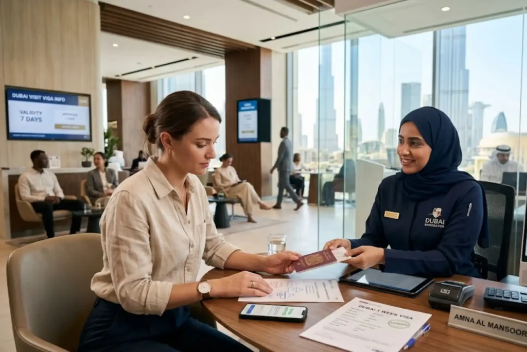 Dubai 1 Week Visa Price in 2026: Total Cost, Fees & Process
